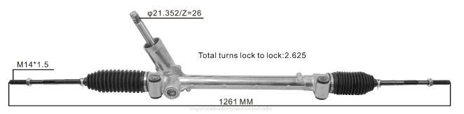 Mayorista De Auto Repuestos | Cremallera de dirección asistida 42514718 42514719 95316174 42351614 94537903 95522126 95521793 900814 94537904 95915223 68L22697 CHEVROLET