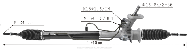 Piezas De Recambio Automóvil | cremallera de dirección asistida 96425094 96535302 96535297 68L22710 CHEVROLET