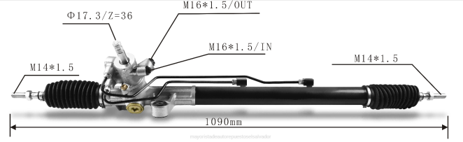 Venta De Repuestos Para Motos Suzuki En El Salvador | Cremallera de dirección asistida 53601-sda-a04 53601-sda-a02 53601-sdd-a03 68L22524 HONDA