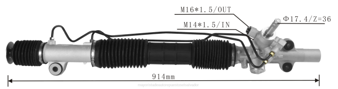 Venta De Repuestos Para Motos Suzuki En El Salvador | Cremallera de dirección asistida 53606-s5a-j01 68L22534 HONDA