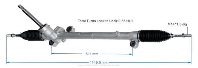 Venta De Repuestos Motos Mayorista | cremallera de dirección asistida gjg9-32-110c 68L22646 MAZDA