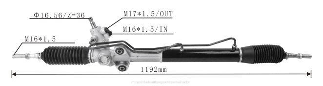 Mayorista De Auto Repuestos | cremallera de dirección asistida mr374891 mr554169 4410a140 68L22557 MITSUBISHI