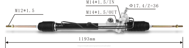 Autopartes El Salvador | Cremallera de dirección asistida 49001-4z001 49001-4z011 49001-4z700 49001-4z800 49001-f4600 49001-8m720 68L22569 NISSAN