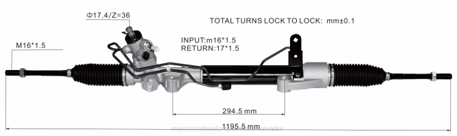 Mayorista De Auto Repuestos | cremallera de dirección asistida 49001-3ka0a 49001-5aa0a 68L22577 NISSAN
