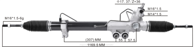 Mayorista De Auto Repuestos | cremallera de dirección asistida 49001-4kh0a 49001-4kh1a 49001-4kd0a 49001-4kd1a 68L22567 NISSAN