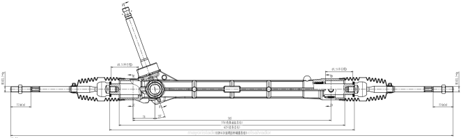 Mayorista De Auto Repuestos | cremallera de dirección asistida p8891751926 68L22847 GEELY