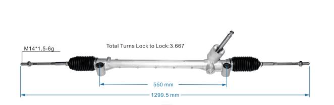 Repuestos De Motos Mayorista | cremallera de dirección asistida 48500-m66r00 68L22625 SUZUKI