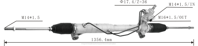 Repuestos De Motos Mayorista | cremallera de dirección asistida 48580-65j51 68L22615 SUZUKI