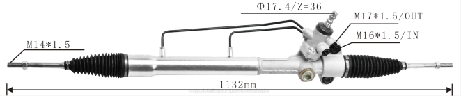 Repuestos De Motos El Salvador | cremallera de dirección asistida 44250-bz050 68L22451 TOYOTA