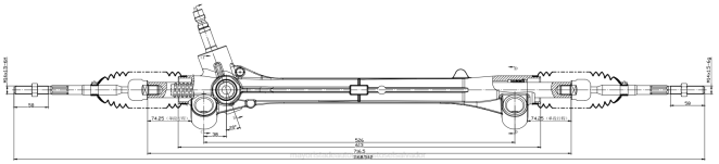 Repuestos De Motos Honda El Salvador | Cremallera de dirección asistida 44250-52010 44250-52340 44250-52200 68L22452 TOYOTA