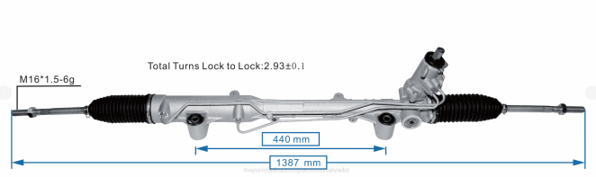 Mayorista De Auto Repuestos | cremallera de dirección asistida 2h2422055b 68L22427 VOLKSWAGEN